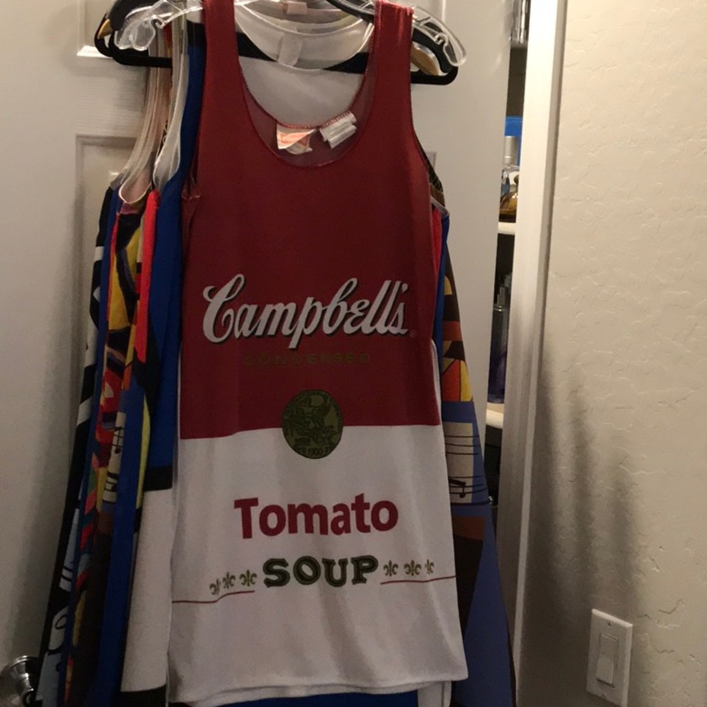 Campbell Soup dress/tunic